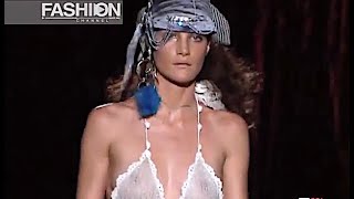 JUST CAVALLI Summer 2004 Milano  Fashion Channel [upl. by Tisbee]