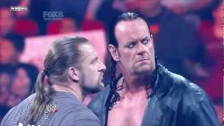 WWE Wrestlemania 27 The Undertaker vs Triple H Promo HQ [upl. by Ziguard]