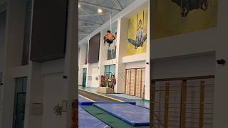 QUAD BACKFLIP 😯 tumbling teamgym quadruple gymnastics azerbaijan [upl. by Eirollam]