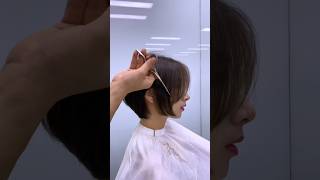 Cut a short hair quickly 剪髮 shorthairstyles hair [upl. by Deonne]