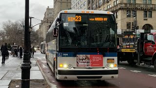 MTA Bus  Onboard 2016 Prevost X345 On The SIM23 From Midtown To Annandale Via New Jersey [upl. by Boesch]