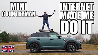 MINI Countryman Cooper S ALL4  Internet Made Me Do It ENG  Test Drive and Review [upl. by Yecac609]