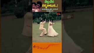 Tella Cheera Kalla katuka Song  తెల్లచీర కళ్లకాటుకSardar Paparayudu Movie Sridevi youtubeshorts [upl. by Maitund209]