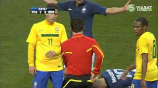 France Vs Brazil  Hernandez kicks Benzema Full Goals amp Highlights FRIENDLY 2011 February [upl. by Guthrie869]