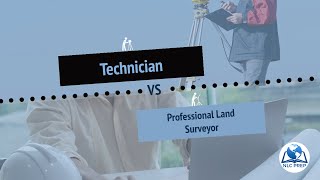 Land Surveyor Technician vs Professional Land Surveyor [upl. by Halullat]