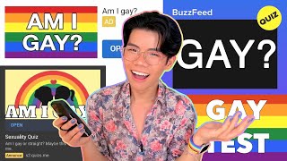 Am I Actually GAY Taking LGBT Quizzes to see if they can guess my sexuality [upl. by Beau]