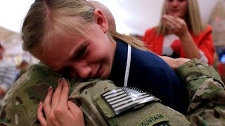 Soldiers Coming Home Surprise Compilation 2 [upl. by Nydnarb388]