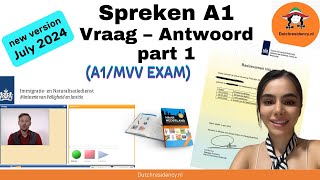 2024 New SPREKEN A1 exam questionsvraag Antwoord [upl. by Garzon]