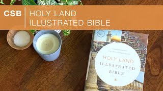 CSB Holy Land Illustrated Bible – Review [upl. by Marcy]