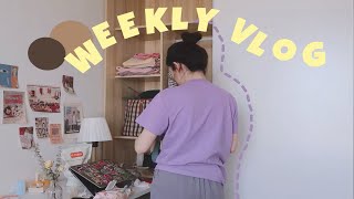 WEEKLY VLOG 35  韩料小厨房更新啦！换了新的家具改造房间 [upl. by Pammi49]