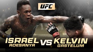 UFC Classic fight Israel Adesanya vs Kelvin Gastelum [upl. by Narod66]