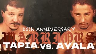 PAULIE AYALA VS JOHNNY quotMI VIDA LOCAquot TAPIA  1999 FIGHT OF THE YEAR🔥🔥 FULL HD [upl. by Rossuck]