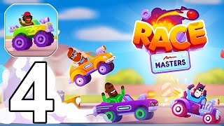 Racemasters  Clash of Cars Part 4 Gameplay Walkthrough Android IOS [upl. by Nappie346]