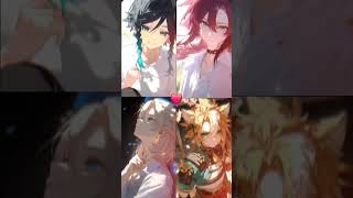 The girls and their boys part 2 genshinimpact venrina kokorou heishino alberose [upl. by Onit]