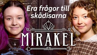 Julkalendern Mirakel LillaAktuelltSVT pratar med skådespelarna [upl. by Magnum]