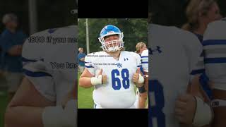 NAH 🤣 THATS A VIOLATION ❌ oline highschoolfootball [upl. by Koh]