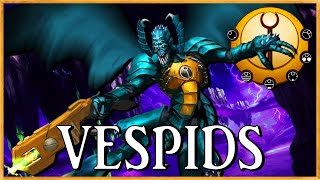 VESPIDS  Insectoid Stingwings  Shorts  Warhammer 40k Lore [upl. by Raybourne187]