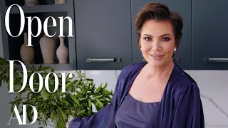 Inside Kris Jenners Hidden Hills Home  Open Door  Architectural Digest [upl. by Atsira]