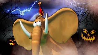 Gazoon  Halloween Night  Funny Animals Cartoons For Kids By HooplaKidz TV [upl. by Jerrilyn800]