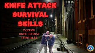 Principles of Knife Defense and Knife Disarms to live and NOT die by [upl. by Aelc]