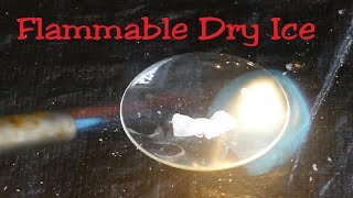 Making Solid Ethyne Flammable Dry Ice [upl. by Domella822]