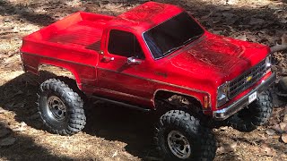 TRX4 High Trail gets Reefs RC 422HD V2 servo [upl. by Maggs]