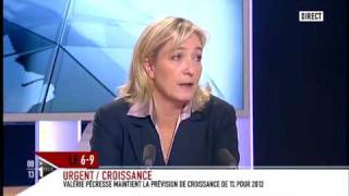 Marine le Pen invitée de I Télé quotRévélateurquot [upl. by Aronoff]