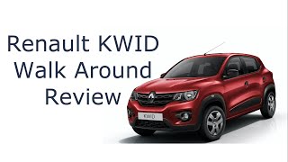 Renault KWID XBA Walk Around Review [upl. by Tomkins780]