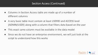 1 Section Access Qlik Sense [upl. by Madea]