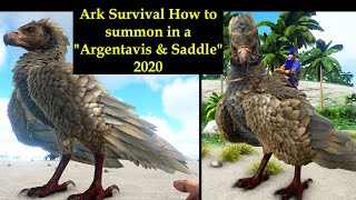 ARK Crystal Isles  ARGENTAVIS Best Spawn Locations amp TAMING [upl. by Kerat262]