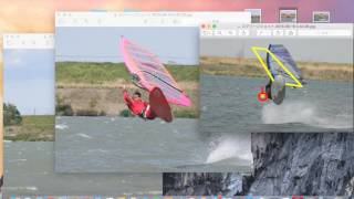 Windsurfing jump ５分間講座 浮遊ジャンプ講座 [upl. by Oakman163]