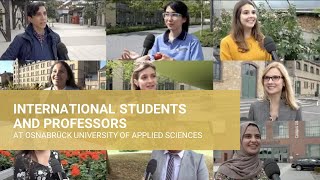 International Students and Professors at Osnabrück University of Applied Sciences [upl. by Lj424]