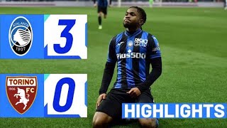 Atalanta vs Torino Gli Highlights Lega Serie A TIM 2024 [upl. by Alex]