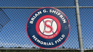 Shifrin Field Dedication  June 2nd 2021 Southborough MA Little League [upl. by Vachill]