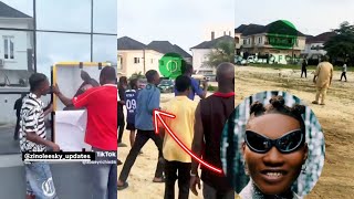 Zinoleesky Loose Millions On Ram Fight As Fan Gift Him Portrait in His Lagos Mansion [upl. by Hillyer]