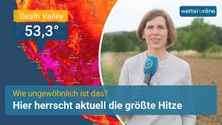 🥵 Hier herrscht aktuell die größte Hitze [upl. by Suvart]