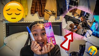 IM PREGNANT PRANK ON BOYFRIEND MUST WATCH [upl. by Adamsun507]