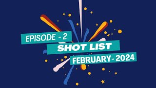 Shot List Episode 2  Shutterstock Shot List February 2024 [upl. by Ellednek]