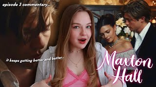 THIS SHOW IS OFFENSIVELY GOOD 🎀 Maxton Hall episode 3 reaction amp commentary [upl. by Zindman]