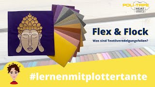 Flex und Flockfolien  einfach erklärt [upl. by Yennek]