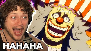 HOW BUGGY BECAME A YONKO REVEALED🐐 One Piece 1086 Reaction [upl. by Ahsatel]