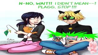 Miraculous Ladybug Comic DubTrimming Cat Nails [upl. by Akiemat632]