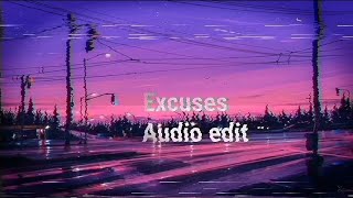 Excuses Audio edit trending [upl. by Bryan]