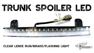 GL1800 Turn Signal Trunk Spoiler LED  Honda Goldwing Parts and Accessories  WingStuffcom [upl. by Nollat112]