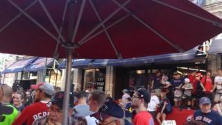 Yawkey Way pregame of Boston Red Sox vs Philadelphia Phillies at Fenway Park [upl. by Zetnauq]