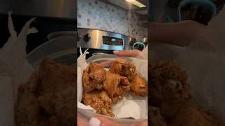 Yummy Fried Chicken Wings 🍗 food chicken cooking tasty recipe foodie shorts [upl. by Broddy238]