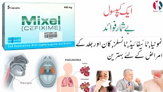 Mixel 400 mg capsule uses  Mixel cefixime uses in urdu  Cefixime uses in urdu and hindi [upl. by Shirlene]