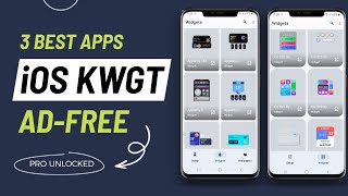 3 Best iOS Kwgt Widget Packs Apps for Android [upl. by Derr]