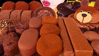 ASMR MUKBANG｜DUBAI CHOCOLATE PARTY ICE CREAM MOCHI TICO CAKE 이웃집 통통이 두바이 초콜릿 아이스크림 케이크 초코떡 먹방 [upl. by Dett]