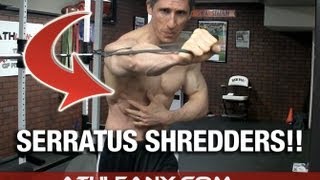 The FORGOTTEN Core Muscles Workout  Serratus Shredders [upl. by Ahsikam633]